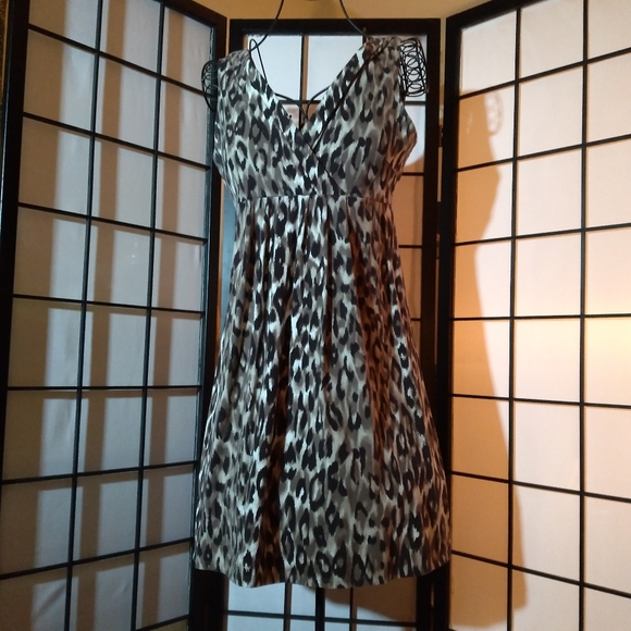2A. Ann Taylor [Est. 1954] Leopard Print Dress - Picture 14 of 14